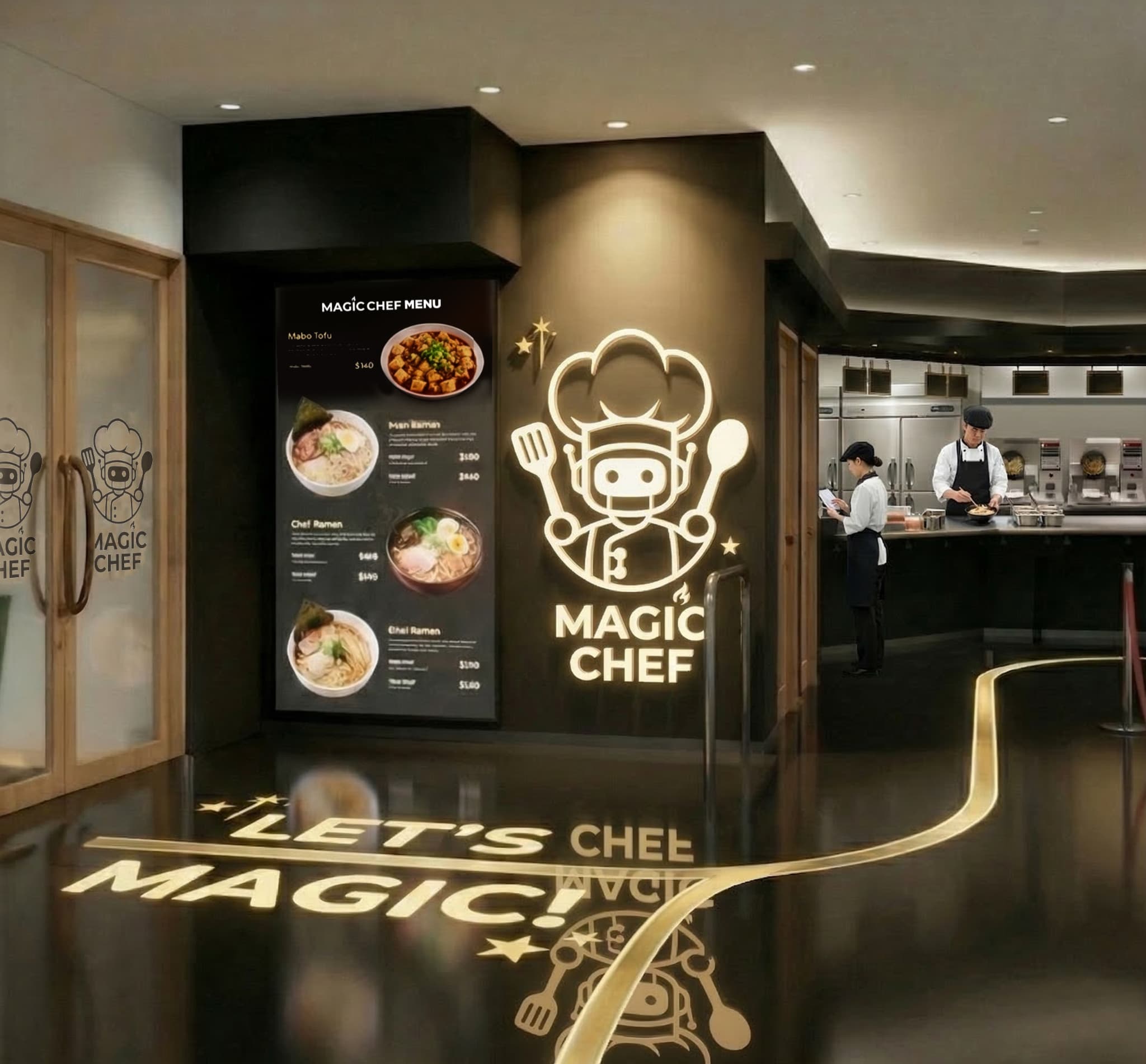 TechMagic、テレコムセンター西棟５階に食堂「MAGIC CHEF」をオープン